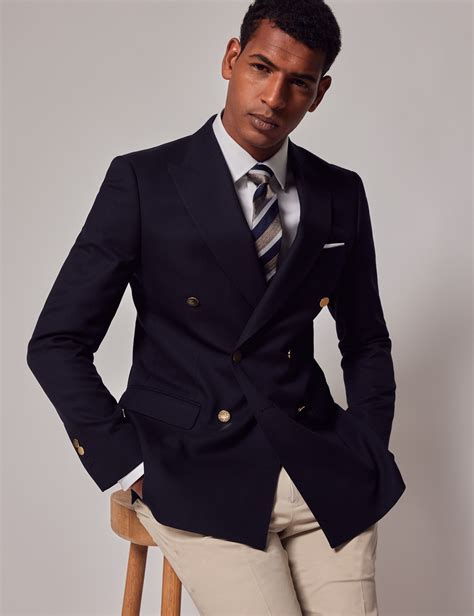 michael kors men's navy blazer buttons|Double Face Wool Blend Blazer .